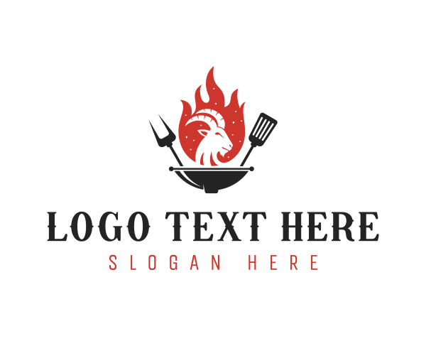 Grill logo example 1
