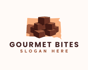 South Dakota Fudge logo design