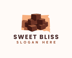 South Dakota Fudge logo design