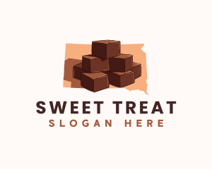 South Dakota Fudge logo design