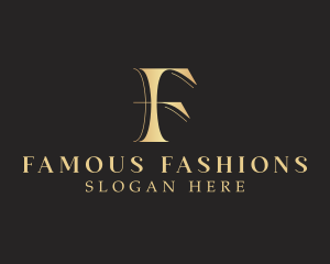 Fashion Boutique Letter F logo design