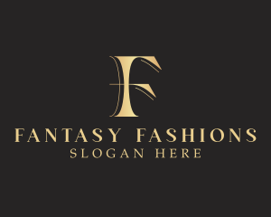 Fashion Boutique Letter F logo design