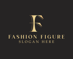 Fashion Boutique Letter F logo design