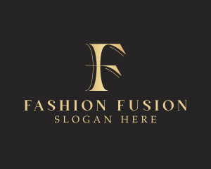 Fashion Boutique Letter F logo design