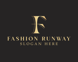 Fashion Boutique Letter F logo design