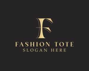 Fashion Boutique Letter F logo design