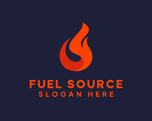 Fire Petroleum Fuel logo
