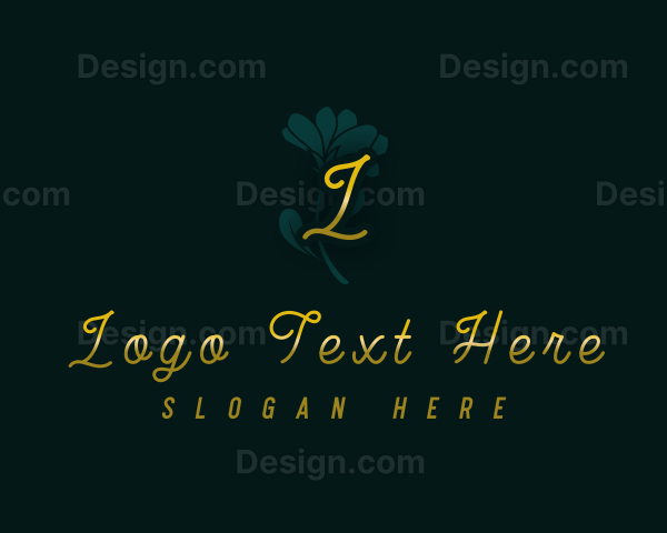 Elegant Blossom Flower Logo