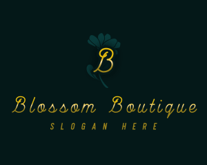 Elegant Blossom Flower logo design