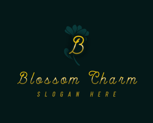 Elegant Blossom Flower logo design