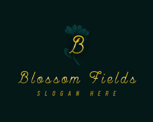 Elegant Blossom Flower logo design