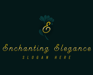 Elegant Blossom Flower logo design