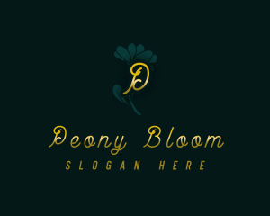 Elegant Blossom Flower logo design