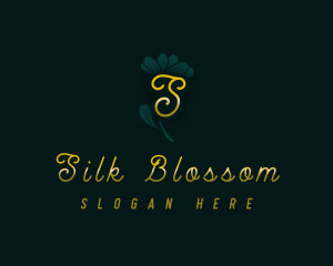 Elegant Blossom Flower logo design