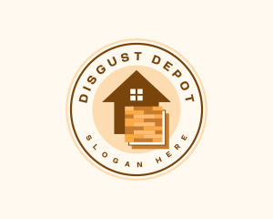 House Flooring Tile  logo design