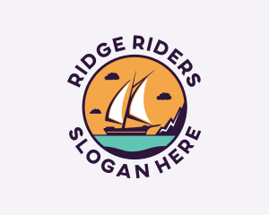 Travel Boat Vacation logo design