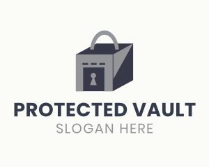 Storage Lock Box logo design