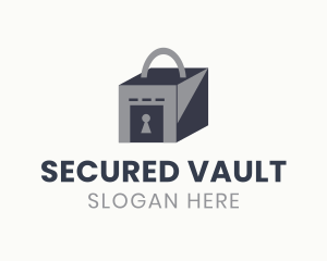 Storage Lock Box logo design