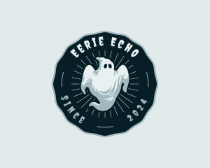 Spooky Scary Ghost logo design