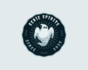 Spooky Scary Ghost logo design