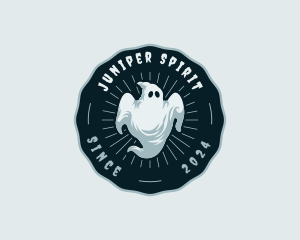 Spooky Scary Ghost logo design