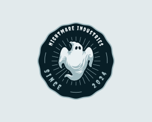 Spooky Scary Ghost logo