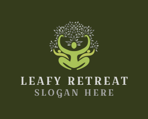 Silver Leaf Group Tree logo design