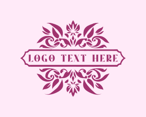 Floral Stylish Boutique Logo