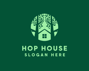 Tree House Property logo design