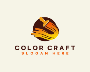 Painting Paint Brush logo