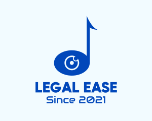 Music Note Eye logo