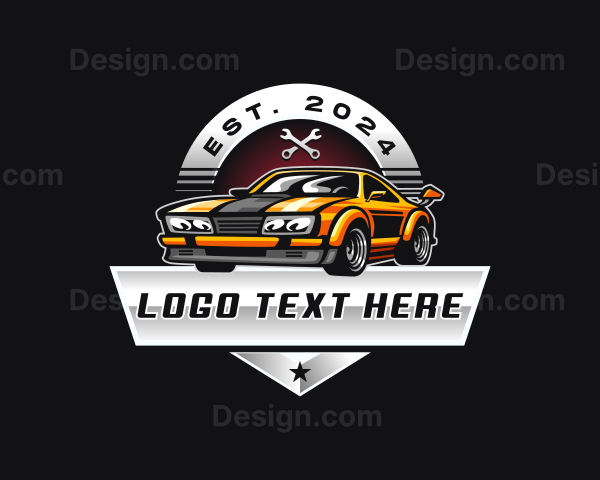 Automobile Garage Sports Car Logo