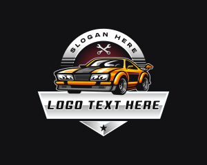 Automobile Garage Sports Car Logo