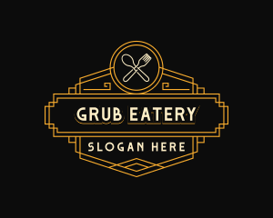 Spoon Fork Dining logo design