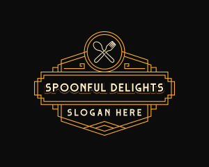 Spoon Fork Dining logo design