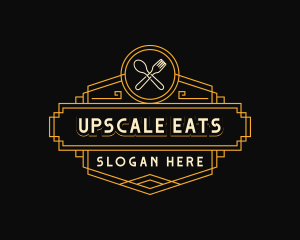 Spoon Fork Dining logo design