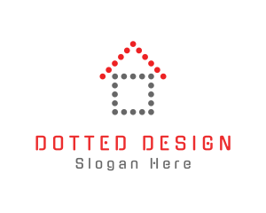 Dot House Property logo design