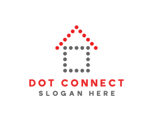 Dot House Property logo design