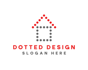 Dot House Property logo design