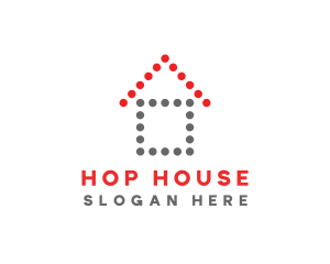 Dot House Property logo design