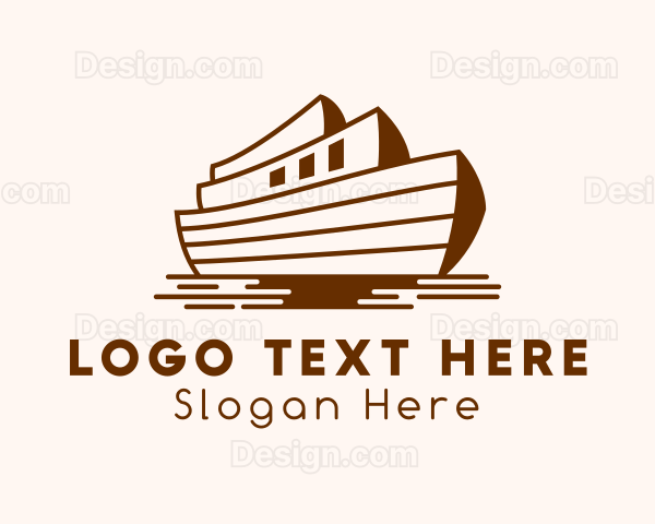 Ancient Ark Ship Logo