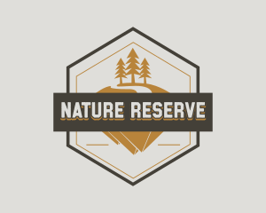 Pine Tree Nature Camp logo design