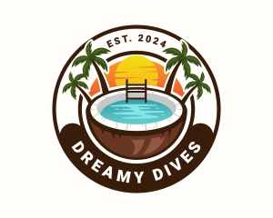Swimming Pool Coconut Resort logo