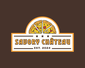 Pizza Food Restaurant logo design