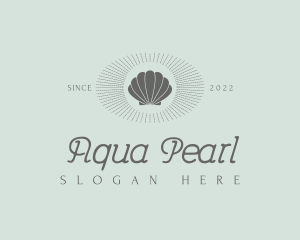 Elegant Shell Resort logo design