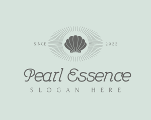 Elegant Shell Resort logo design