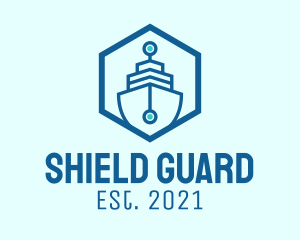 Big Ship Shield logo design