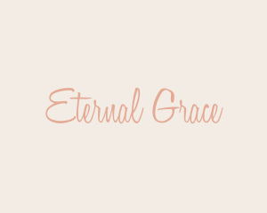 Feminine Calligraphy Brand logo design