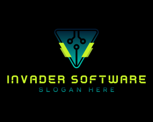 Circuit Software Developer logo design