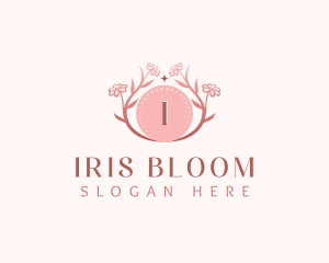 Floral Wellness Flowers logo design